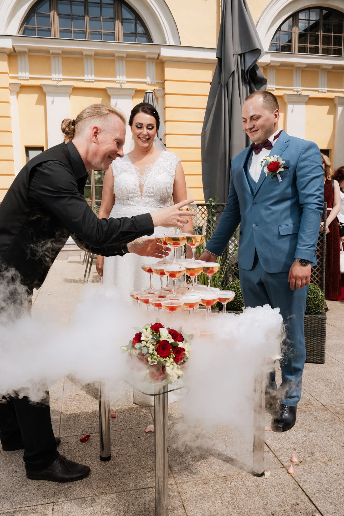 Wedding champagne